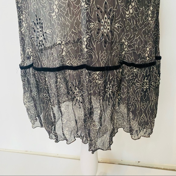 Alannah Hill Size 12 Sheer Midi Dress 100% SILK - Picture 8 of 13